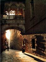 Barcelone, Barrio gotico, Rue du Bisbe (2)